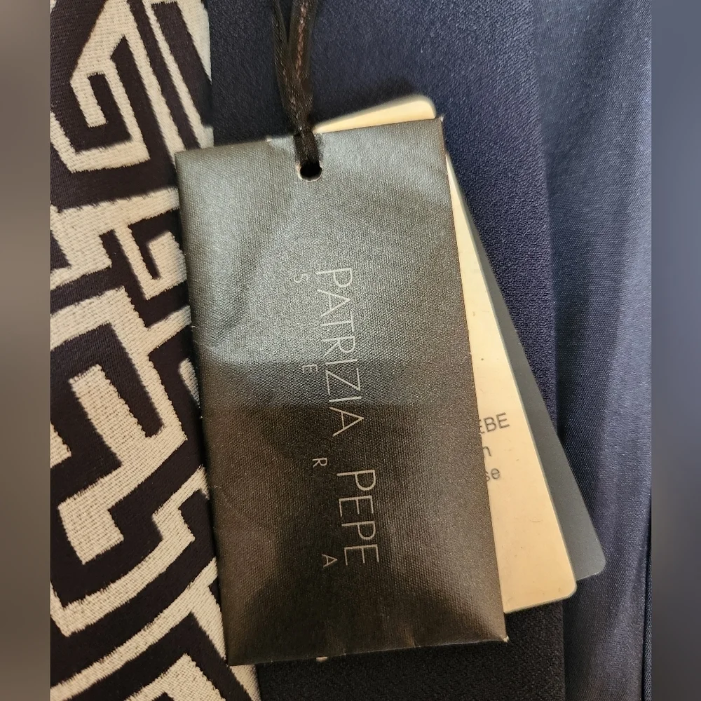Patrizia Pepe Blue Blazer Single Breasted Long Sleeve M